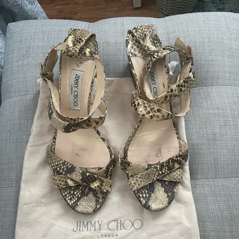 Jimmy Choo-summer Sandal-with dust bag